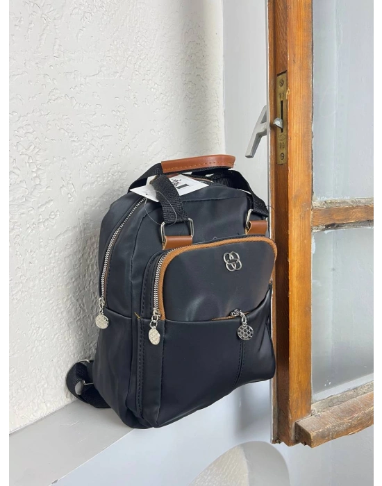 Siyah KALİTE 3 BÖLME Sırt Çanta CB3074