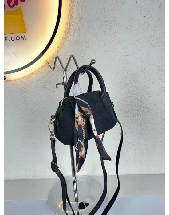 Siyah Nubuk MİNİ BOY Çanta CB2156