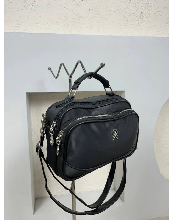 Siyah Renk 2 Bölme HB Çanta CB8711