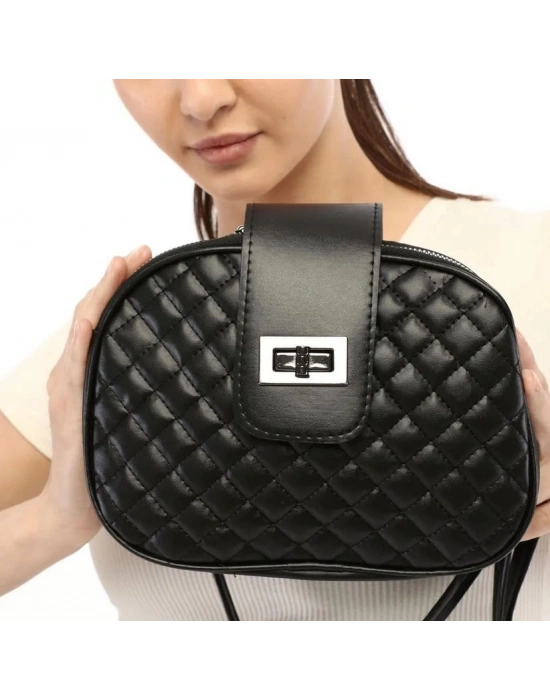 Siyah Renk 3 Bölme Çanta CB31781