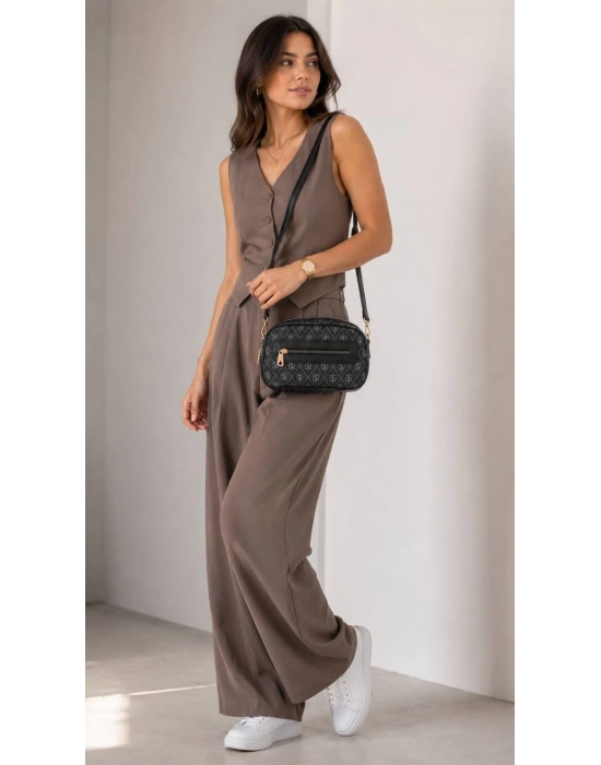 Siyah Renk 3 Bölme Çanta CB09201