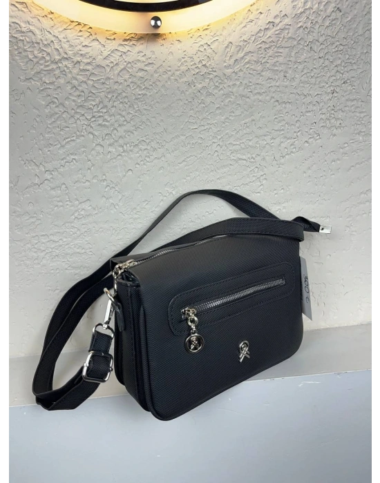 Siyah Renk 3 Bölme HB Çanta CB1177