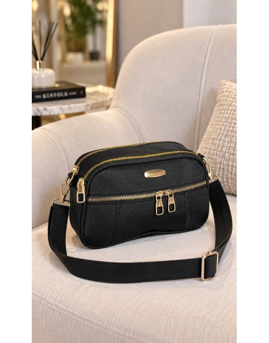 Siyah Renk 3 Bölme Çanta CB99233