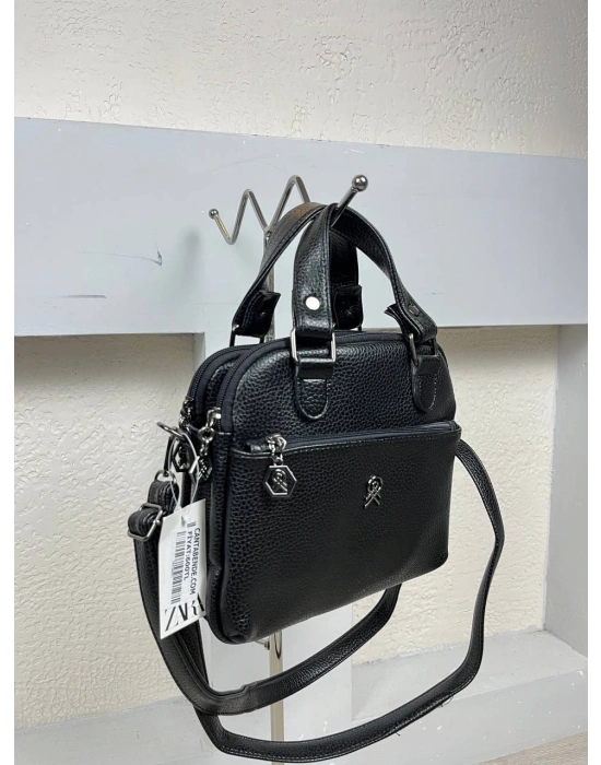 Siyah Renk 3 Bölme HB Çanta CB0131