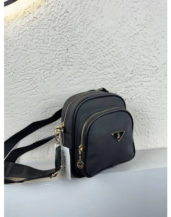Siyah Renk 3 Bölme HB Çanta CB23546