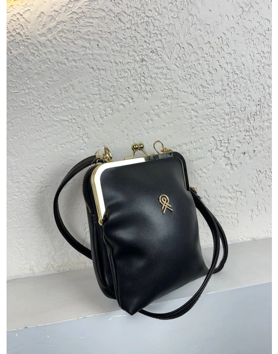 Siyah Renk 3 Bölme HB Çanta CB9023