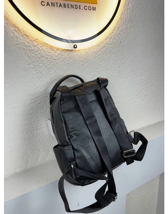 Siyah Renk 3 Bölme Sırt Çanta HB CB2981