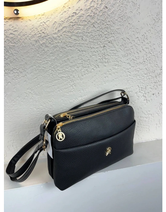 Siyah Renk 4 Bölme HB Çanta CB2369