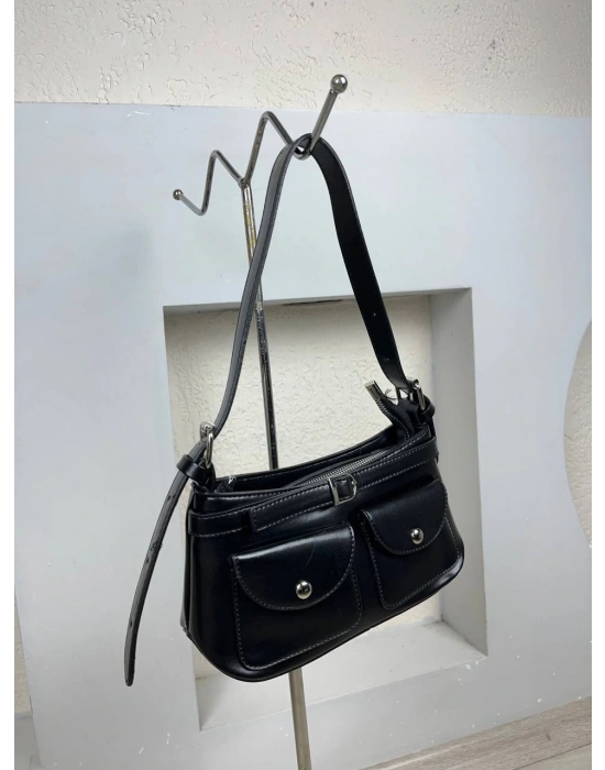 Siyah Renk Baget HB Çanta CB9171