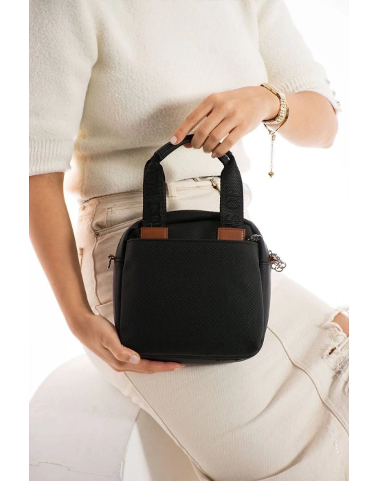 Siyah Renk Kalite 4 Bölme Çanta CB9811