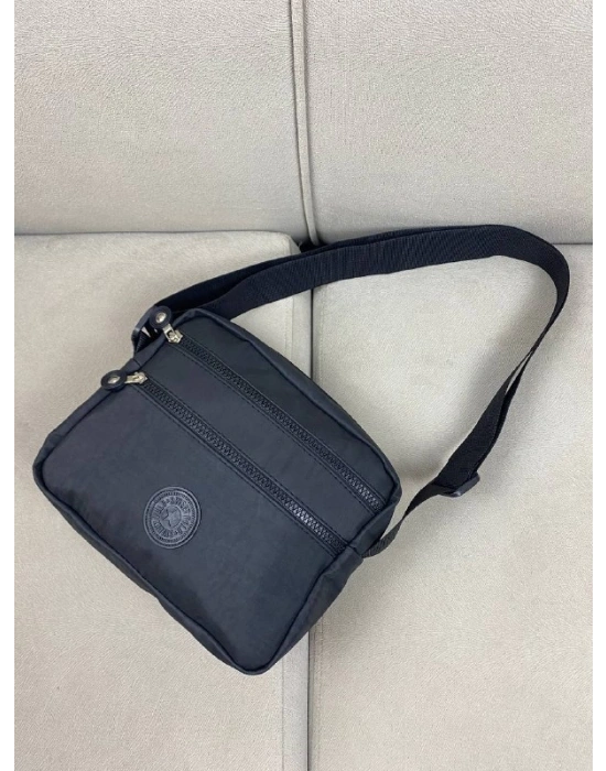 Siyah Renk Krinkıl Kumaş Çanta CB8522