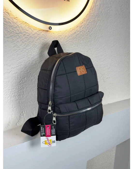 Siyah Renk Paraşüt Sırt Çanta CB0082