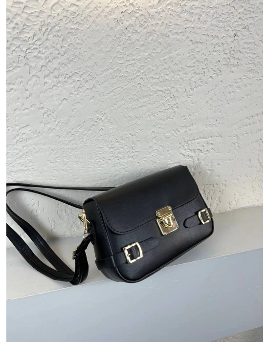 Siyah Renk Yandan Kemerli YENİ Çanta CB8514