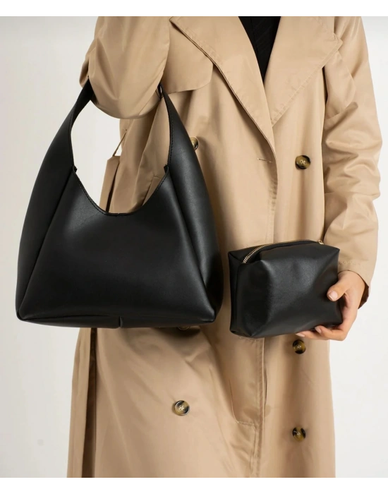 Siyah Renk YAVRULU KALİTE Çanta CB2742