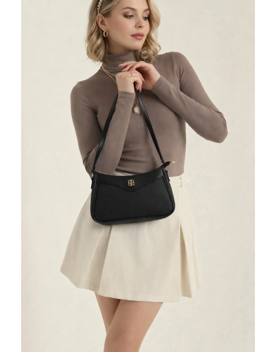 Siyah Renk YENİ BAGET Çanta CB81141