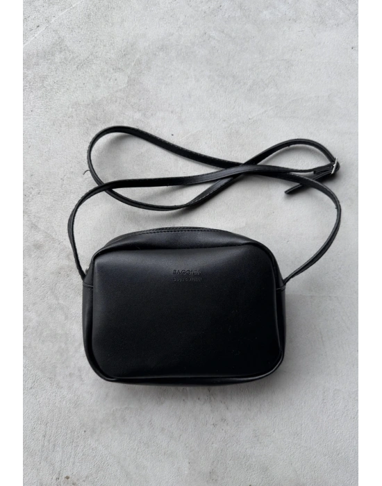 Siyah Renk Yumuşak Deri TONY Çanta CB1294