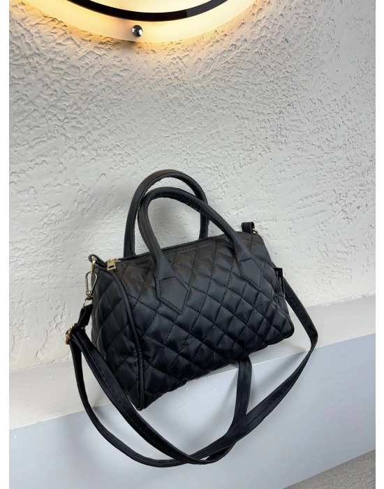Siyah Silindir Çapraz Çanta CB2742