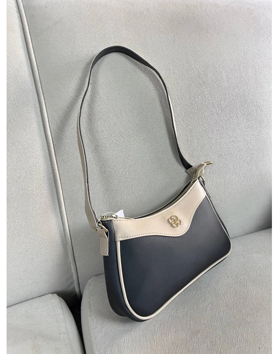 Siyah Vizon Detaylı Renk YENİ BAGET Çanta CB81141