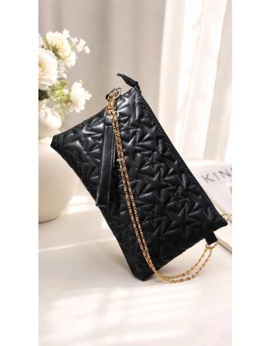 Siyah YILDIZ Portföy Çanta CB89145