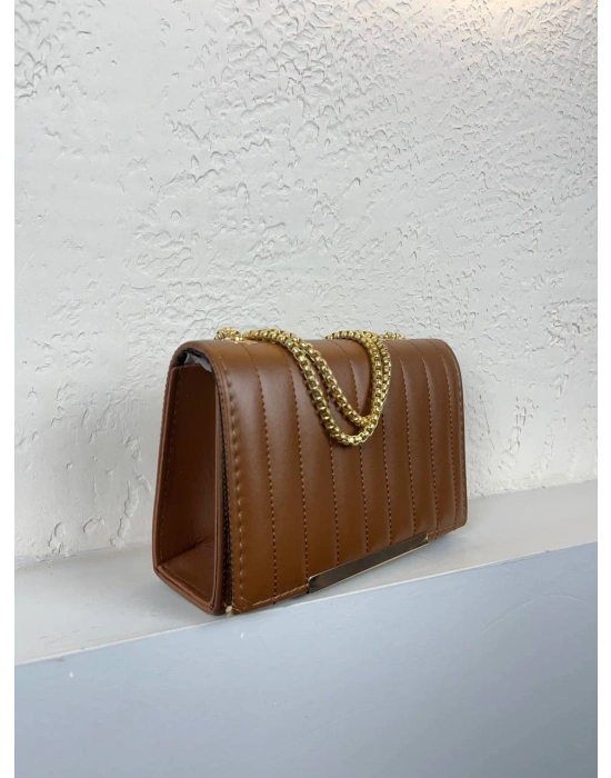 Taba Kalite Zincirli Çapraz Çanta CB65217