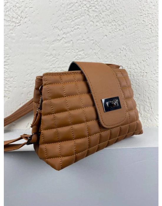 Taba Kapitone 2 Bölmeli Kalite Çanta CB8798