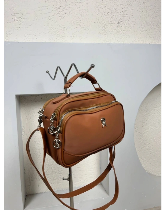 Taba Renk 2 Bölme HB Çanta CB8711