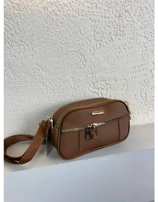 Taba Renk 3 Bölme DMN Kalite Çanta CB7181