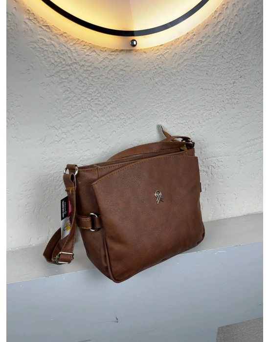 Taba Renk 3 Bölme HB Çanta CB9898