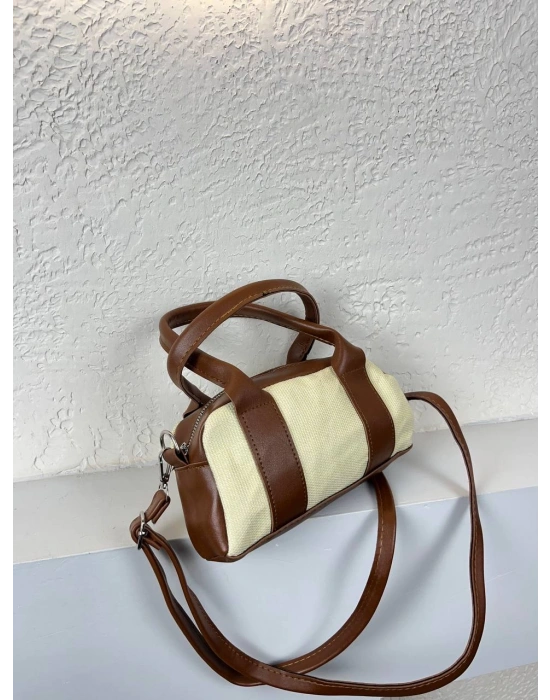 Taba  Renk Çizgili Çanta CB8262