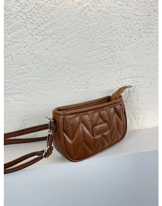 Taba Renk Kapiton TOTE Çanta CB1349