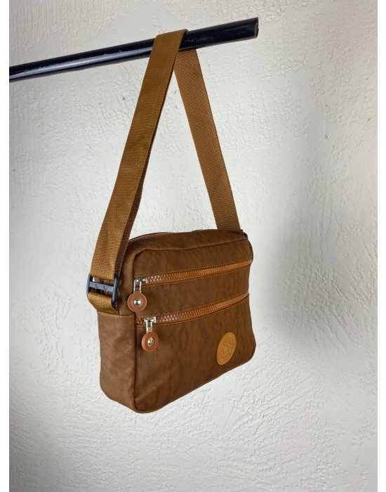 Taba Renk Krinkıl Kumaş Çanta CB8522