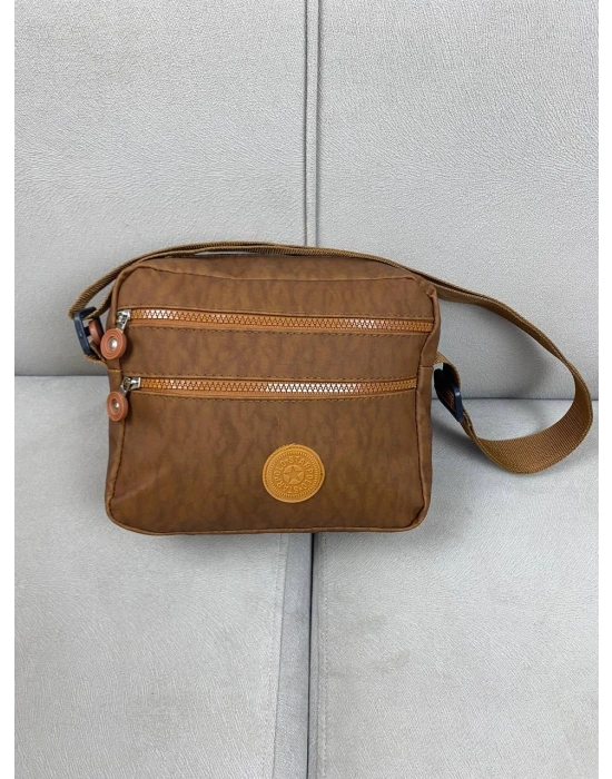 Taba Renk Krinkıl Kumaş Çanta CB8522