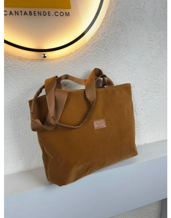 Taba Renk NUBUK BÜYÜK BOY ÇANTA CB0134