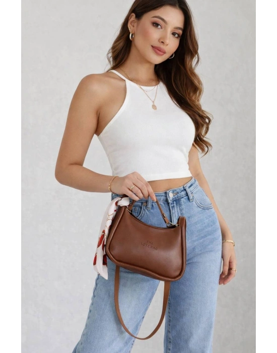 Taba Renk Yeni TOTE Çapraz Çanta CB2872