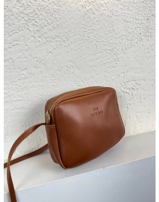 Taba Renk Yumuşak Deri TONY Çanta CB1294