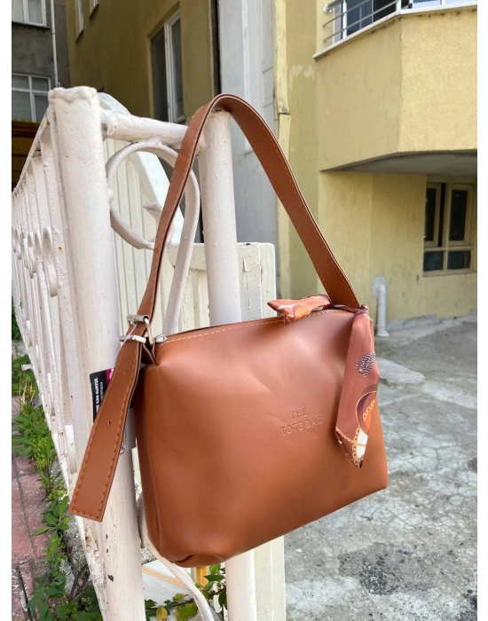 Taba TOTE Fularlı Kalite Çanta CB09131