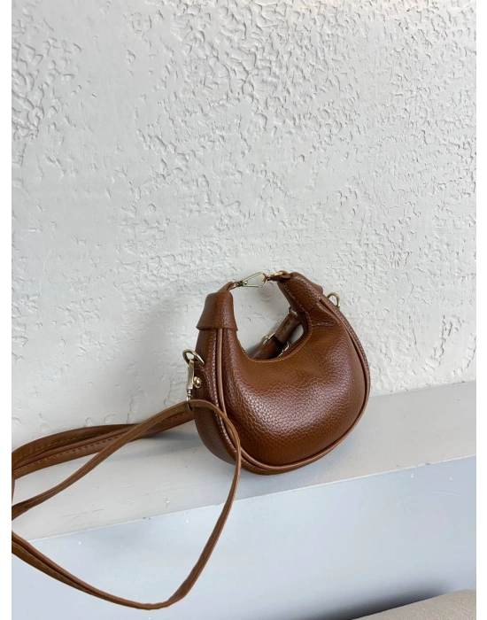Taba Yumuşak Deri Mini Çanta CB2217