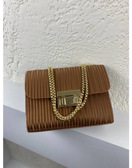 Taba Zincir Detaylı Çapraz Çanta CB9103