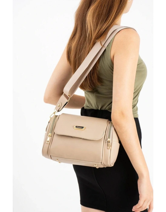 Vizon Renk 3 Bölme BRLN Çanta CB79782