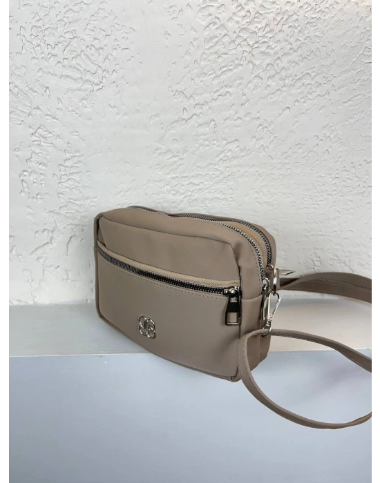 Koyu Vizon Renk 3 Bölme Çanta CB5252