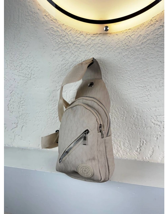 Vizon Renk BODYBAG ÇAPRAZ FERMUARLI Çanta CB1941