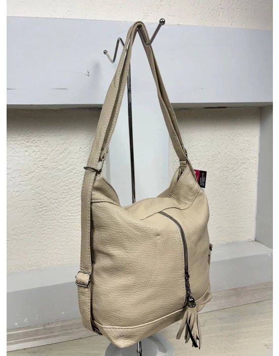 Vizon Renk Hem Sırt Hem Kol HB Çanta CB1790