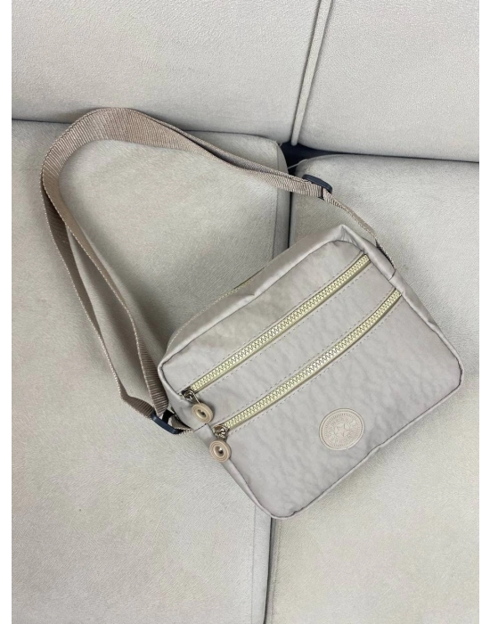 Vizon Renk Krinkıl Kumaş Çanta CB8522