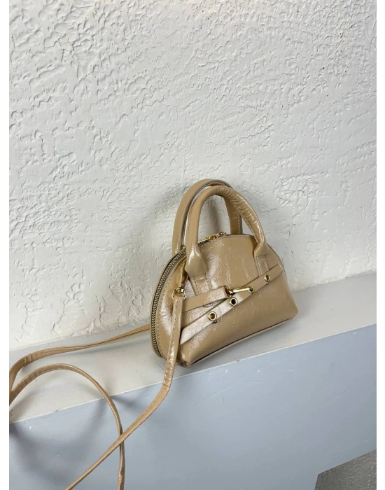 Vizon Renk Önü Tokalı Kalite Çanta CB90171