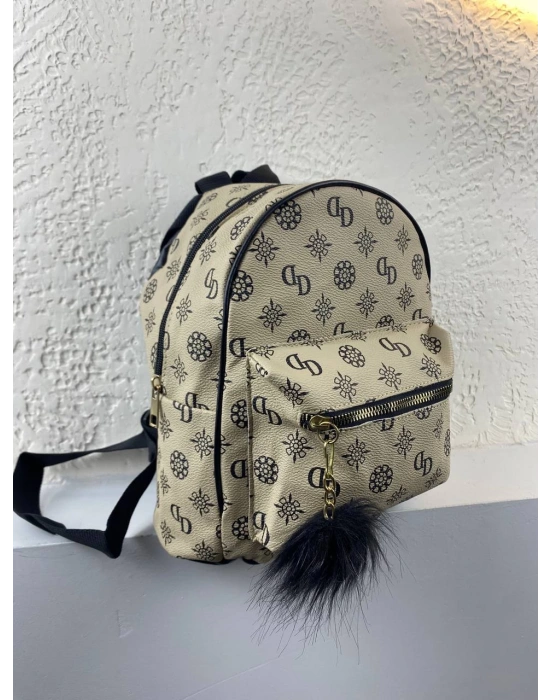 Vizon Renk Orta Boy Sırt Çanta