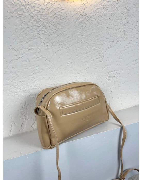 Vizon Renk Parlak Çanta CB6378