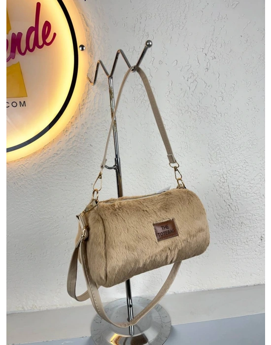 Vizon Renk TOTE PELUŞ Çanta CB90223