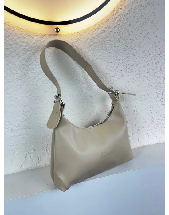 Vizon Renk Yumuşak Baget Çanta CB9713