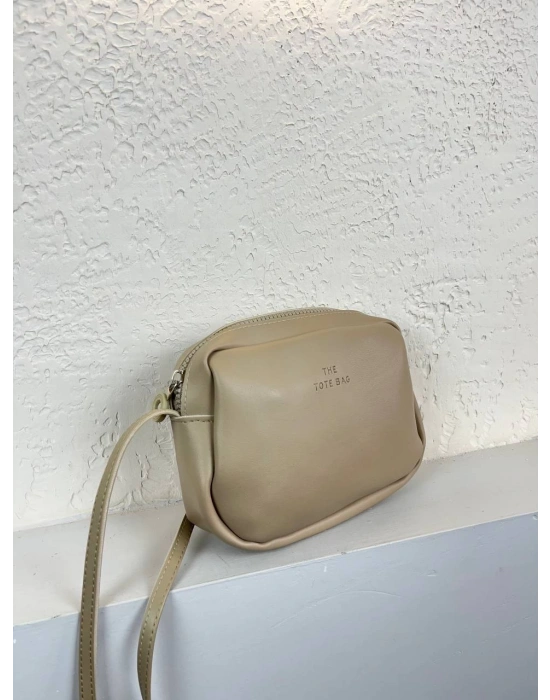 Vizon Renk Yumuşak Deri TONY Çanta CB1294