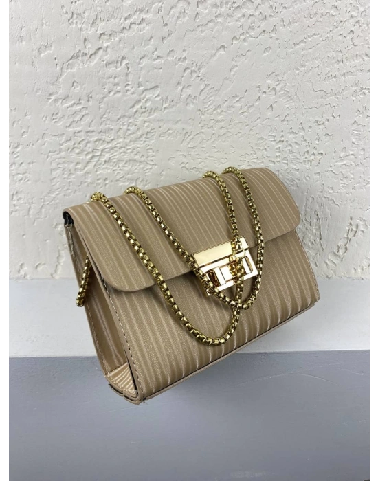 Vizon Zincir Detaylı Çapraz Çanta CB9103